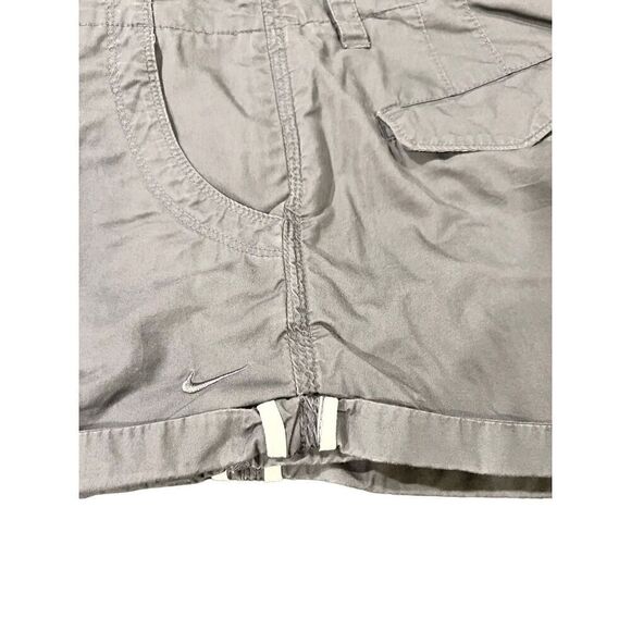 NIKE FABRIC LOGO EMBROIDERED JUNIOR SHORTS SIZE M - Picture 5 of 10